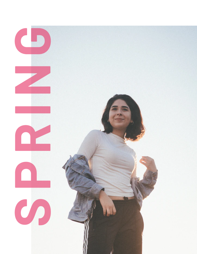 woman in stylish clothes